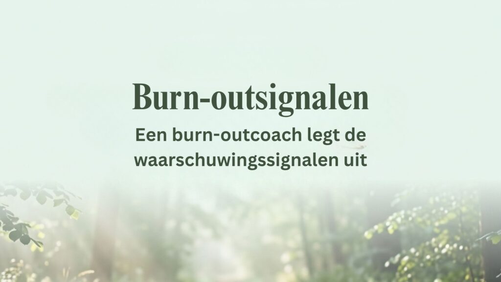 Burn-outsignalen